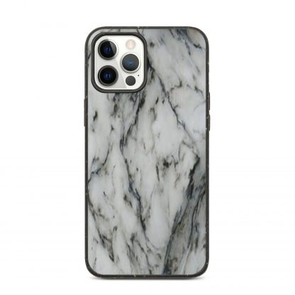 Speckled iPhone case - black marble